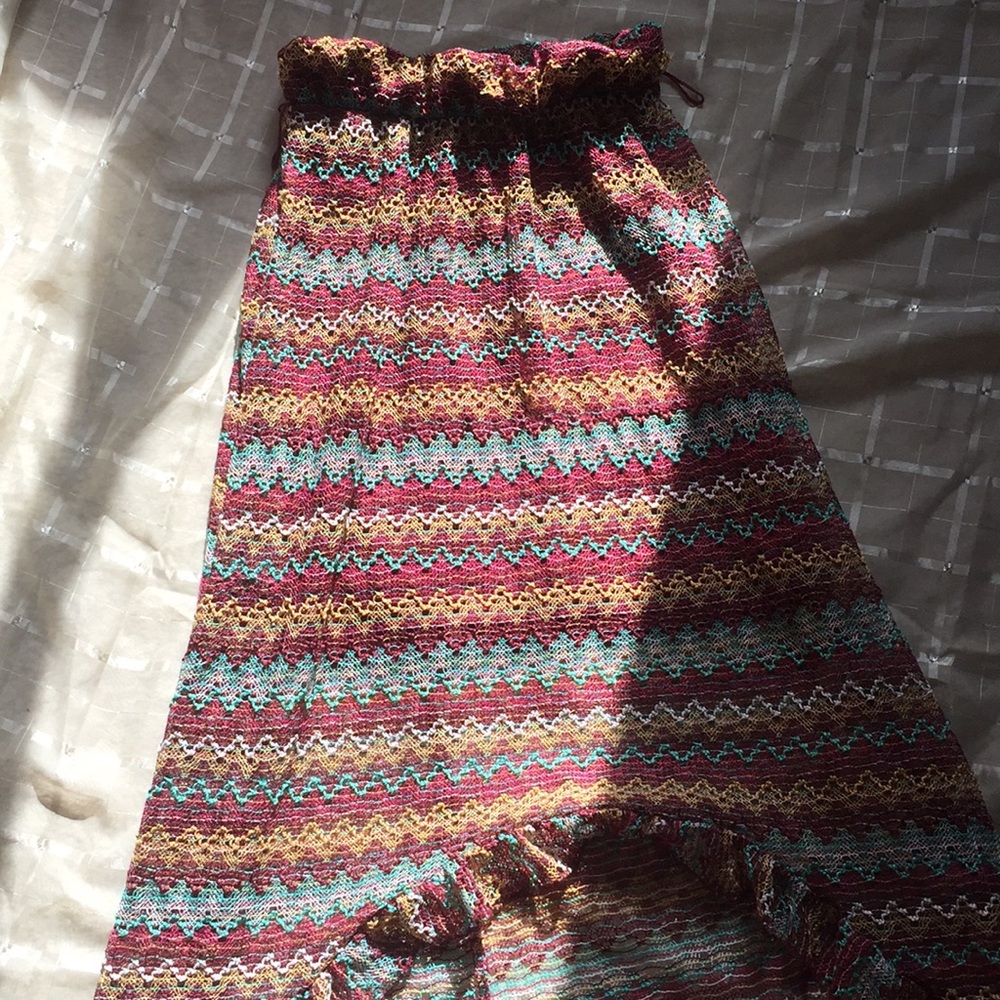 Beautiful kids short to long skirt